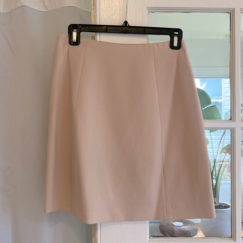 Aritiza blush a-line crepe skirt